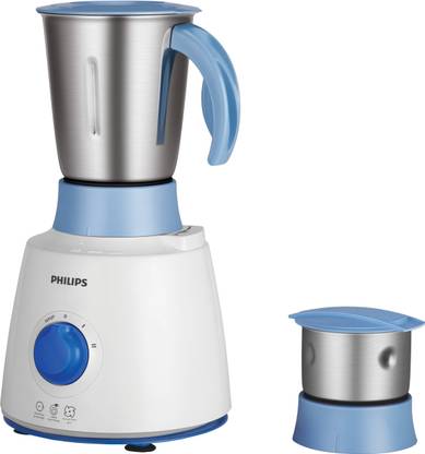 27% off on Philips HL7600/04 500 W Mixer Grinder (White, Blue, 2 27% off on Philips HL7600/04 500 W Mixer Grinder (White, Blue, 2