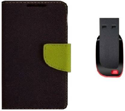 STERN & LOWE Wallet Cover for Samsung Galaxy Trend Blue (MCRY-3881) Accessory Combo