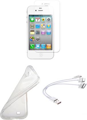 Nirosha Apple Iphone 4 4s Combo 8 Iph4 Tg 3in1 Accessory Combo Price In India Buy Nirosha Apple Iphone 4 4s Combo 8 Iph4 Tg 3in1 Accessory Combo Online At Flipkart Com