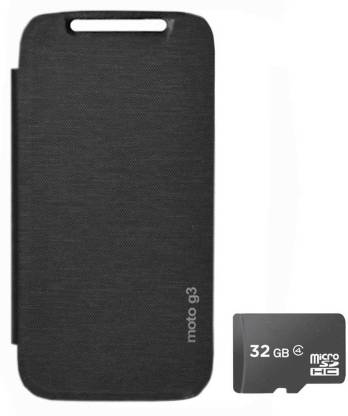 Inpakken kruising Verdorie TBZ Flip Cover Case for Motorola Moto G 3rd Generation ‎ with 32GB MicroSD  Accessory Combo Price in India - Buy TBZ Flip Cover Case for Motorola Moto  G 3rd Generation ‎