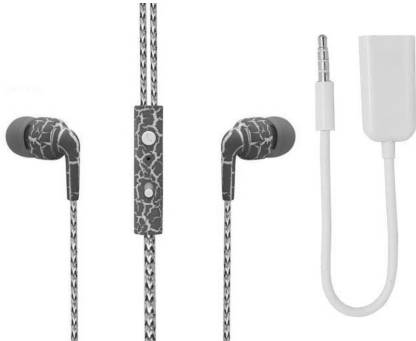 SPN Headphone Accessory Combo for Intex Aqua Strong 5.1