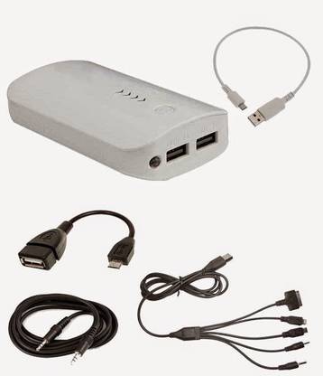 style 8400mah dual usb power bank