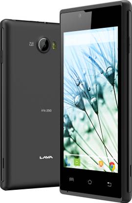lava iris 250 black 4 gb