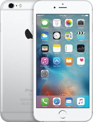APPLE iPhone 6s Plus (Silver, 64 GB)