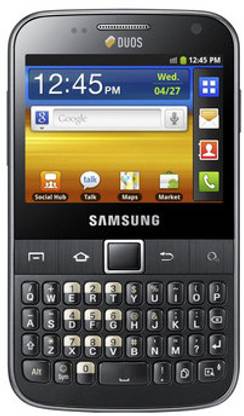 samsung galaxy y pro duos metallic black 160 mb