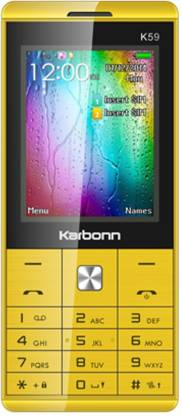 KARBONN K59 Dual Sim - Yellow & Black