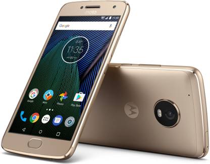 Moto G5 Plus (Fine Gold, 32 GB)