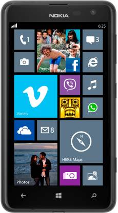 Nokia Lumia 625 (Black, 8 GB)
