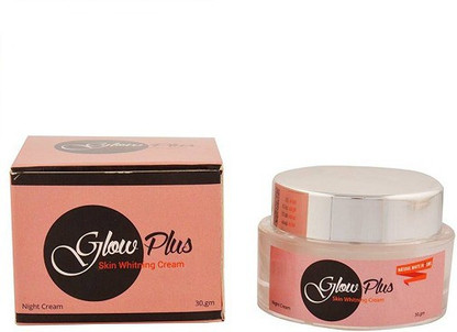 cream whitening glowing