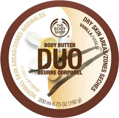Algemeen taart Politieagent THE BODY SHOP Body Butter Duo Vanilla - Price in India, Buy THE BODY SHOP  Body Butter Duo Vanilla Online In India, Reviews, Ratings & Features |  Flipkart.com