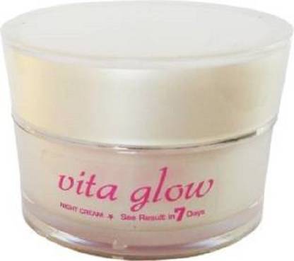 vita glow 100% Skin Whitening, Fairness Night Cream - Price ...