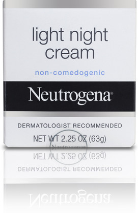 neutrogena light night cream