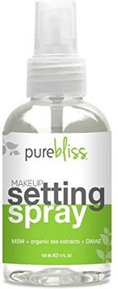 Pure Bliss Makeup Setting Spray With Organic Green Tea Msm And Dmae Large Size Price In India Buy Pure Bliss Makeup Setting Spray With Organic Green Tea Msm And Dmae