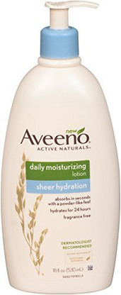 sheer daily moisturizer aveeno