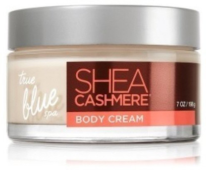 blue spa shea cashmere body cream 