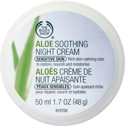aloe soothing night cream