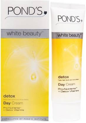 Ponds White Beauty Detox Day Cream Price In India Buy Ponds White Beauty Detox Day Cream Online In India Reviews Ratings Features Flipkart Com