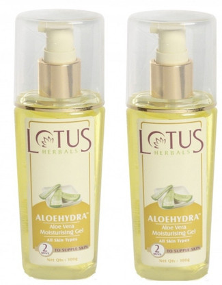 lotus herbal aloe hydra moisturizing gel