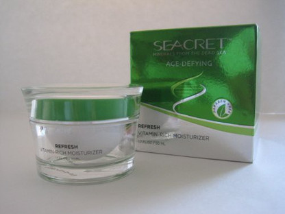 seacret refresh vitamin rich moisturizer