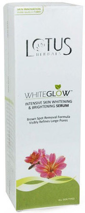 lotus white glow serum plus moisturiser