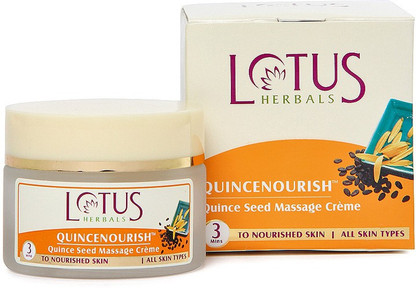 lotus massage cream for all skin types