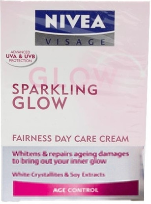 nivea visage sparkling glow