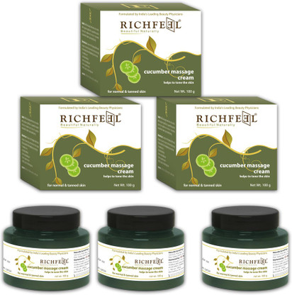 richfeel cucumber massage cream