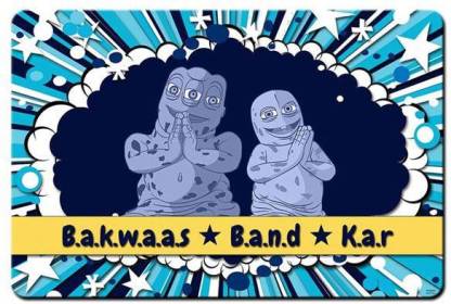 Bluegape 9XM Bakwaas Band Kar Chote Bade Mousepad - Bluegape : 