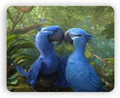 Magic Cases Latest Design Rio 2 Blu And Jewel Stylish Mousepad Mousepad Magic Cases Flipkart Com
