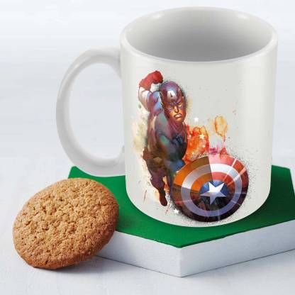 Posterboy Captain America - Clang Officially Licensed Ceramic Coffee Mug  Price in India - Buy Posterboy Captain America - Clang Officially Licensed  Ceramic Coffee Mug online at Flipkart.com