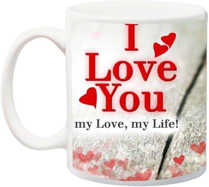 Me You Gift For Husband Wife Girlfriend Boyfriend Lover I Love You My Love My Life Special Beautiful Color Red 3d Printed Ceramic Coffee Mug Price In India Buy Me You Gift For Husband Wife Girlfriend Boyfriend Lover I Love You My Love