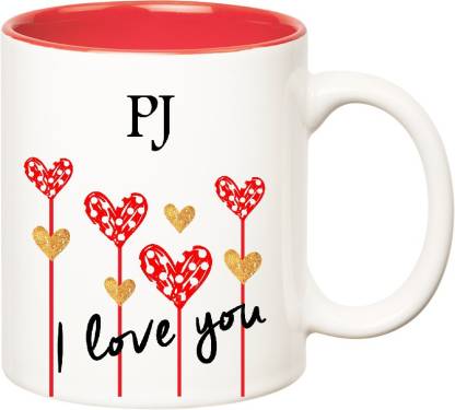 Huppme I Love You Pj Inner Red 350 Ml Ceramic Coffee Mug Price In India Buy Huppme I Love You Pj Inner Red 350 Ml Ceramic Coffee Mug Online At Flipkart Com