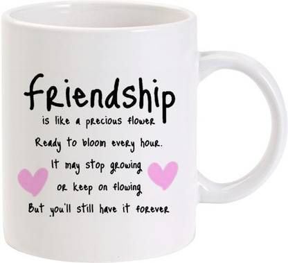 Lolprint Friendship Quote Ceramic Coffee Mug Price In India Buy Lolprint Friendship Quote Ceramic Coffee Mug Online At Flipkart Com