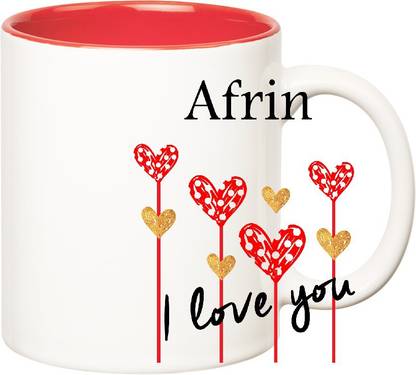 HUPPME I Love You Afrin Inner Red (350 ml) Ceramic Coffee Mug Price in  India - Buy HUPPME I Love You Afrin Inner Red (350 ml) Ceramic Coffee Mug  online at Flipkart.com