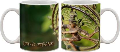 Artifa Lord Natraj Ceramic, Porcelain Coffee Mug