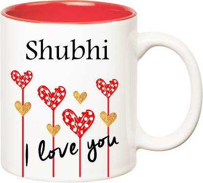 HUPPME I Love You Shubhi Inner Red (350 ml) Ceramic Coffee Mug Price in India - Buy HUPPME I Love You Shubhi Inner Red (350 ml) Ceramic Coffee Mug online at HUPPME I Love You Shubhi Inner Red (350 ml) Ceramic Coffee Mug Price in India - Buy HUPPME I Love You Shubhi Inner Red (350 ml) Ceramic Coffee Mug online at