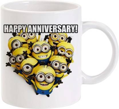 Lolprint Happy Anniversary Funny Meme Ceramic Coffee Mug Price in India -  Buy Lolprint Happy Anniversary Funny Meme Ceramic Coffee Mug online at  