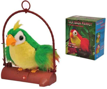 talk back parrot toy
