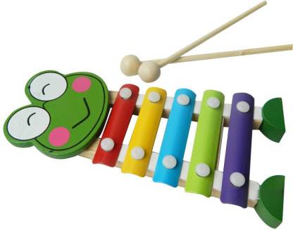 Tickles Kids 5 Notes Cartoon Hands Knocks Xylophone Wooden Educational  Musical Toy (Character May Vary) for Kids 2 yrs Plus - Kids 5 Notes Cartoon  Hands Knocks Xylophone Wooden Educational Musical Toy (