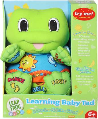 Leap Frog Learning Baby Tad Frog Learning Baby Tad Frog Buy Frog Toys In India Shop For Leapfrog Products In India Toys For 6 18 Months Kids Flipkart Com