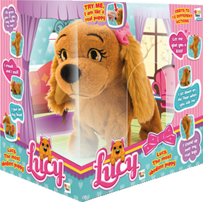 lucy interactive dog