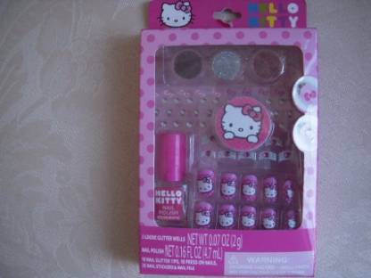 Sanrio Hello Kitty Press On Nail Kit Dark - Price in India, Buy Sanrio  Hello Kitty Press On Nail Kit Dark Online In India, Reviews, Ratings &  Features 