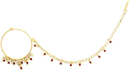 REVA Bridal Nathni Brass Nose Ring 