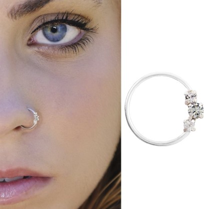 swarovski nose ring