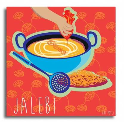 Art Potli Jalebi Canvas 12 inch x 12 inch Painting Price in India - Buy Art  Potli Jalebi Canvas 12 inch x 12 inch Painting online at 
