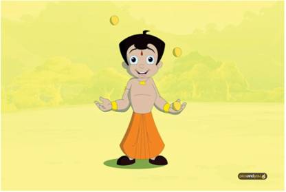Pics And You Chhota Bheem Cartoon Themed 22 Digital Reprint 12 inch x 18  inch Painting Price in India - Buy Pics And You Chhota Bheem Cartoon Themed  22 Digital Reprint 12