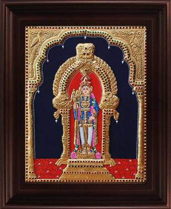 Myangadi Palani Murugan Raja Alangaram Tanjore Canvas 10 Inch X 8 Inch Painting Price In India Buy Myangadi Palani Murugan Raja Alangaram Tanjore Canvas 10 Inch X 8 Inch Painting Online At Flipkart Com Arulmigu dhandayuthapani swamy temple is third of the six abodes of murugan(aarupadai veedugal). myangadi palani murugan raja