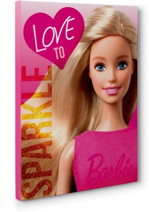 barbie canvas painting