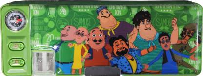 | Nick Motu Patlu Cartoon Art Plastic Pencil Box - Pencil Box | Nick Motu Patlu Cartoon Art Plastic Pencil Box - Pencil Box