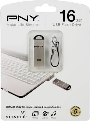 PNY USB Flash Drive M1 Attache 16GB 16 GB Pen Drive